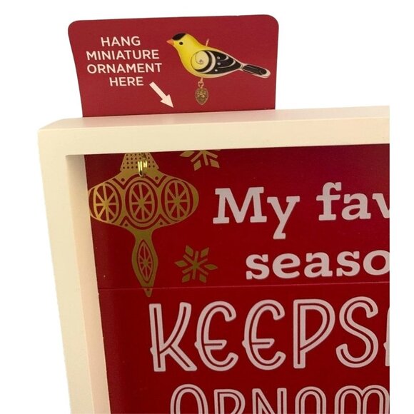 Hallmark Keepsake Ornament Season Sign Block 2020 - Picture 2 of 4